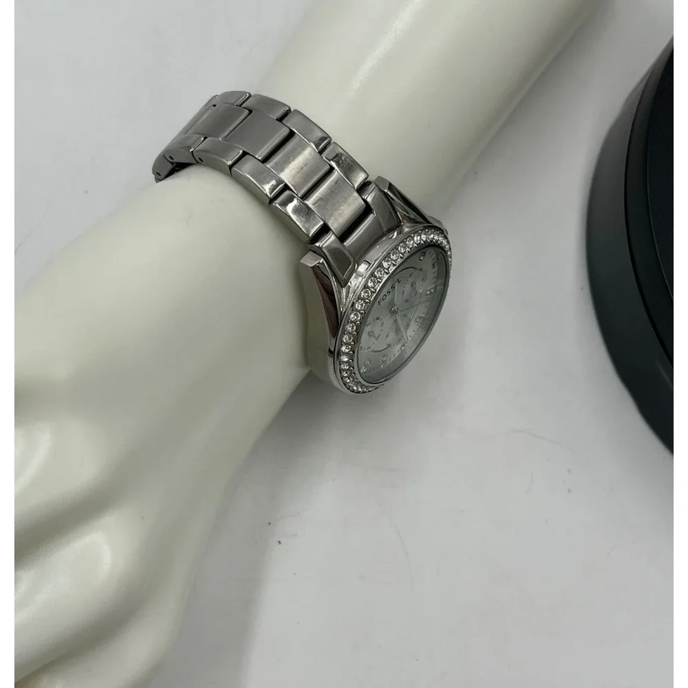 Fossil Riley‎ Stainless Steel Watch model ES3202 *new battery